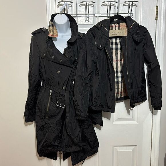 Burberry London 3 in 1 Trench Coat Jacket Size 6 - Picture 1 of 16
